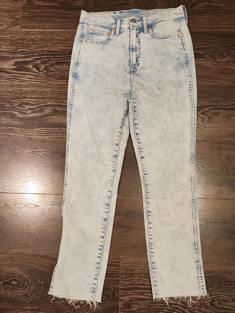 ❤️ NWOT! GAP HIGH RISE VINTAGE SLIM JEANS, SPLIT HEM, 4 (27)